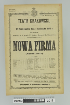 NOWA FIRMA (Maison Neuve)