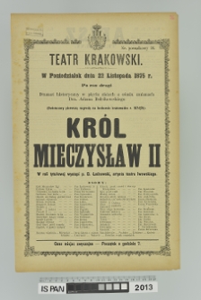 KRÓL MIECZYSŁAW II