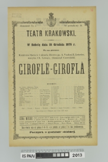GIROFLE- GIROFLA