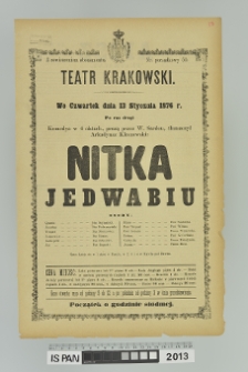 NITKA JEDWABIU (Les femmes fortes)