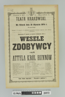 WESLE ZDOBYWCY czyli ATTYLA KRÓL HUNNÓW