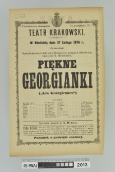 PIĘKNE GEORGIANKI (Les Georgiennes)