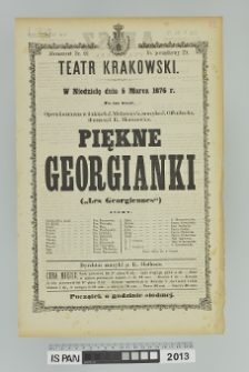 PIĘKNE GEORGIANKI (Les Georgiennes)