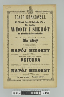 NA ULICY, Aktorka