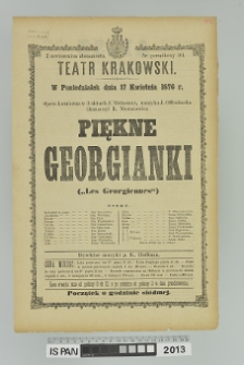 PIĘKNE GEORGIANKI (Les Georgiennes)