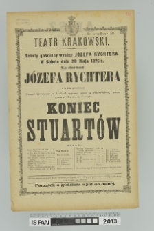 KONIEC STUARTÓW