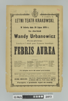 FEBRIS AUREA