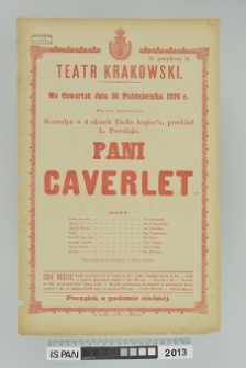 PANI CAVERLET
