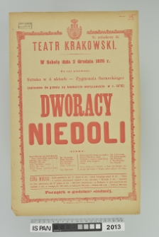 DWORACY NIEDOLI
