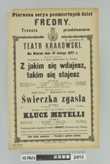 Z JAKIM SIĘ WDAJESZ, TAKIM SIĘ STAJESZ