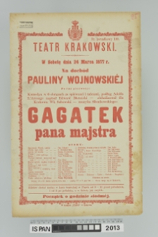 GAGATEK PANA MAJSTRA