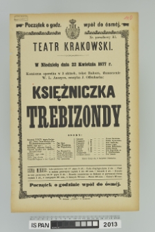 KSIĘŻNICZKA TREBIZONDY