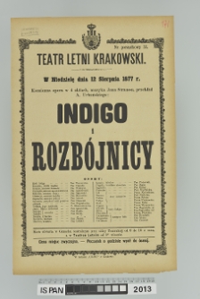 INDIGO I ROZBÓJNICY