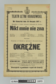NIKT MNIE NIE ZNA