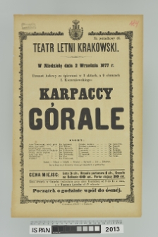 KARPACCY GÓRALE
