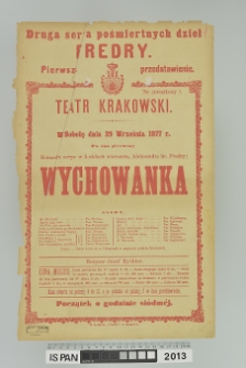 WYCHOWANKA