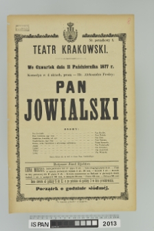 PAN JOWIALSKI