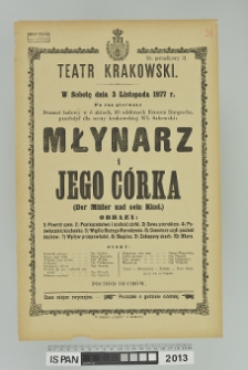 MŁYNARZ I JEGO CÓRKA (Muller und sein Kind)