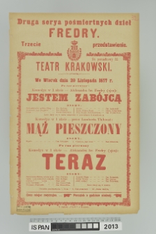JESTEM ZABÓJCĄ