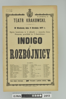 INDIGO I ROZBÓJNICY