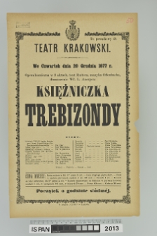 KSIĘŻNICZKA TREBIZONDY
