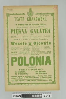 PIĘKNA GALATEA