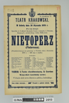 NIETOPERZ (Fledermaus)