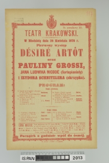 DESIRE ARTOT, Paulina Grossi