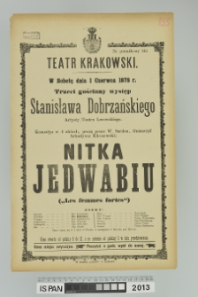 NITKA JEDWABIU (Les femmes fortes)