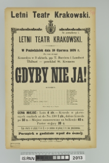 GDYBY NIE JA!