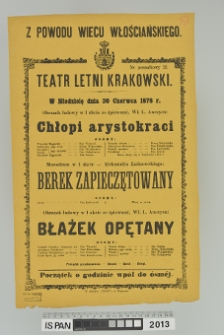 CHŁOPI ARYSTOKRACI