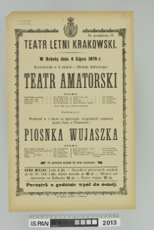 TEATR AMATORSKI