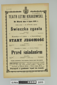 ŚWIECZKA ZGASŁA