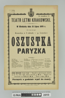 OSZUSTKA PARYZKA