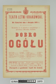 DOBRO OGÓŁU