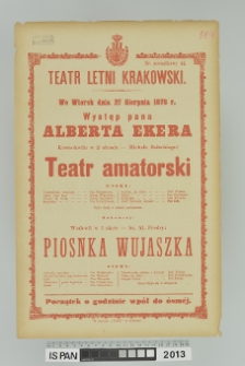 TEATR AMATORSKI