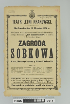 ZAGRODA SOBKOWA (Der Sonnenwendthof)