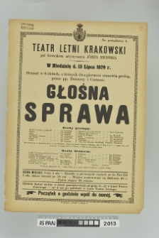 GŁOŚNA SPRAWA