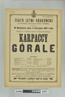 KARPACCY GÓRALE