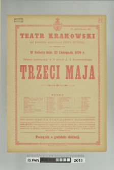 TRZECI MAJA