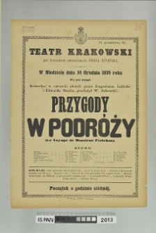 PRZYGODY W PODR&Oacute;ŻY (Le voyage de Monsieur Ferichon)
