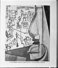 Reprodukcja obrazu: Sasza Blonder, Kompozycja z lampą naftową, 1935-1937