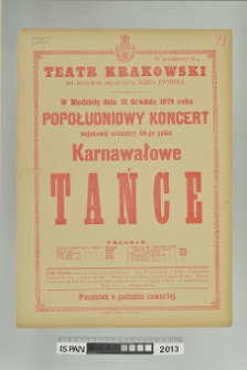 KARNAWAŁOWE TAŃCE