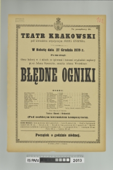 BŁĘDNE OGNIKI