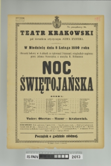 NOC ŚWIĘTOJAŃSKA
