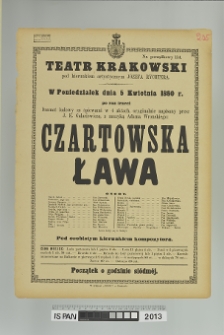 CZARTOWSKA ŁAWA