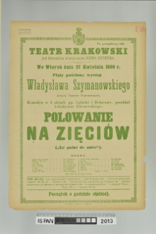 POLOWANIE NA ZIĘCIÓW (Le point de mire)