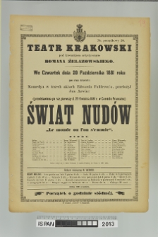ŚWIAT NUDÓW (Le monde ou l'on s'ennuie)