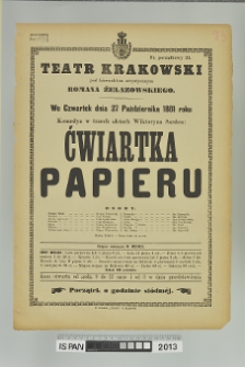 ĆWIARTKA PAPIERU