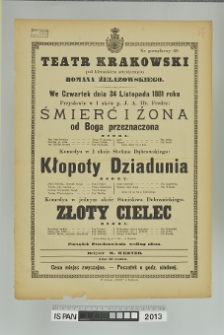 ŚMIERĆ I ŻONA OD BOGA PRZEZNACZONA